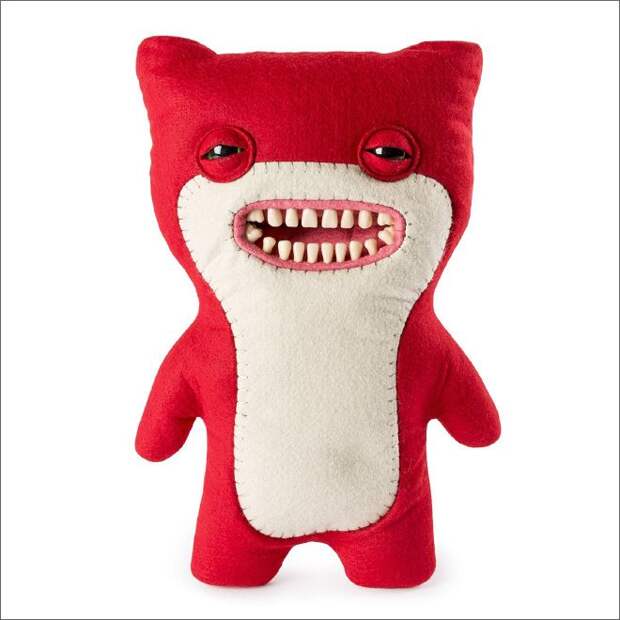 Мягкие игрушки-монстры Fugglers с человеческими зубами