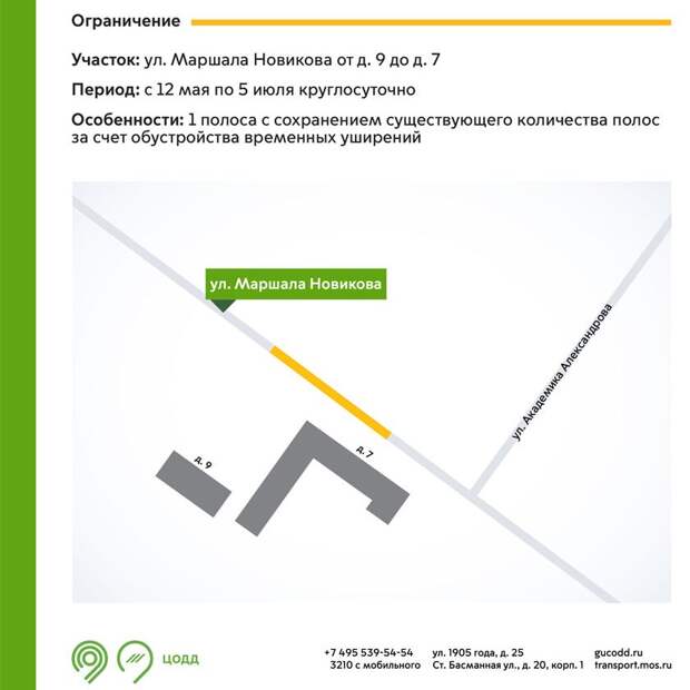 На улице Маршала Новикова ремонтируют дорогу