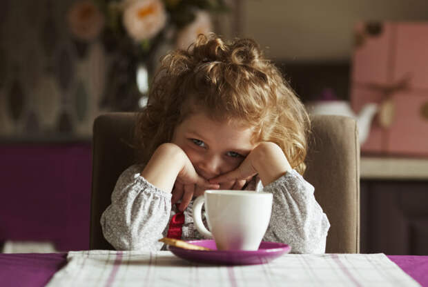 Если ребенок пьет кофе, он не вырастет.