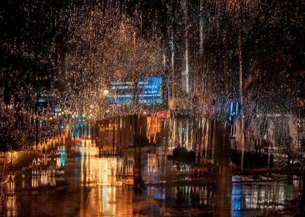Дождь в городе
