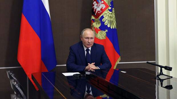 Путин назвал жесткую риторику из США в свой адрес 