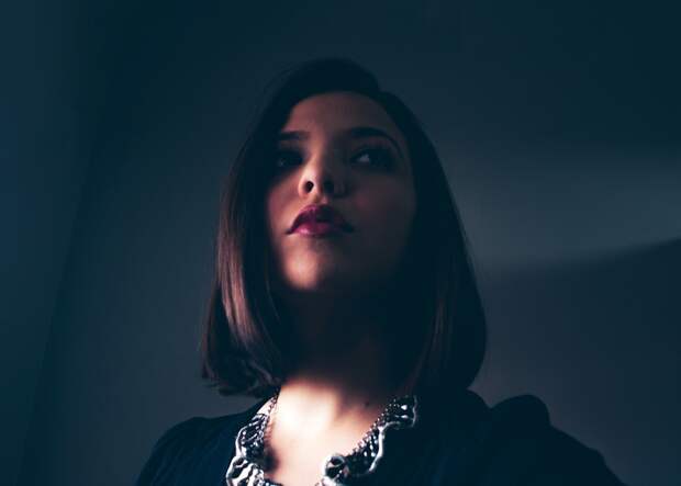 Women Wearing Black and Gray Necklace
