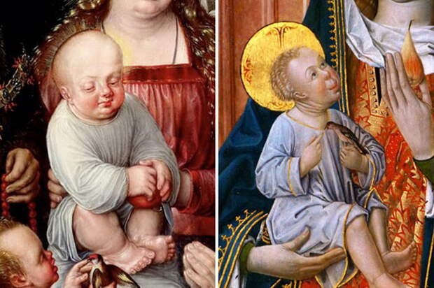 Страшные дети на картинах эпохи Возрождения