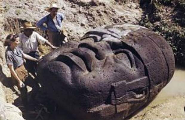 Базальтовые ольмекские головы были созданы около 3000 лет назад