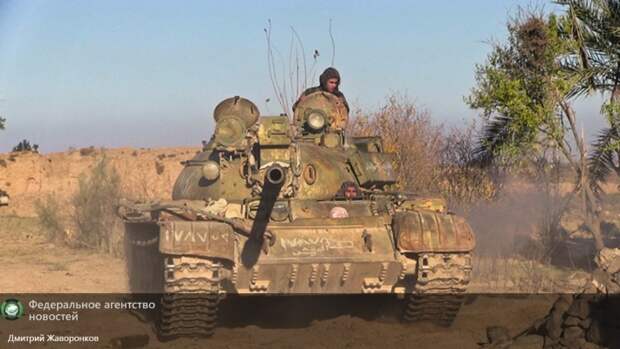 Сирийская артиллерия бьет по позициям террористов в Дейр-эз-Зоре