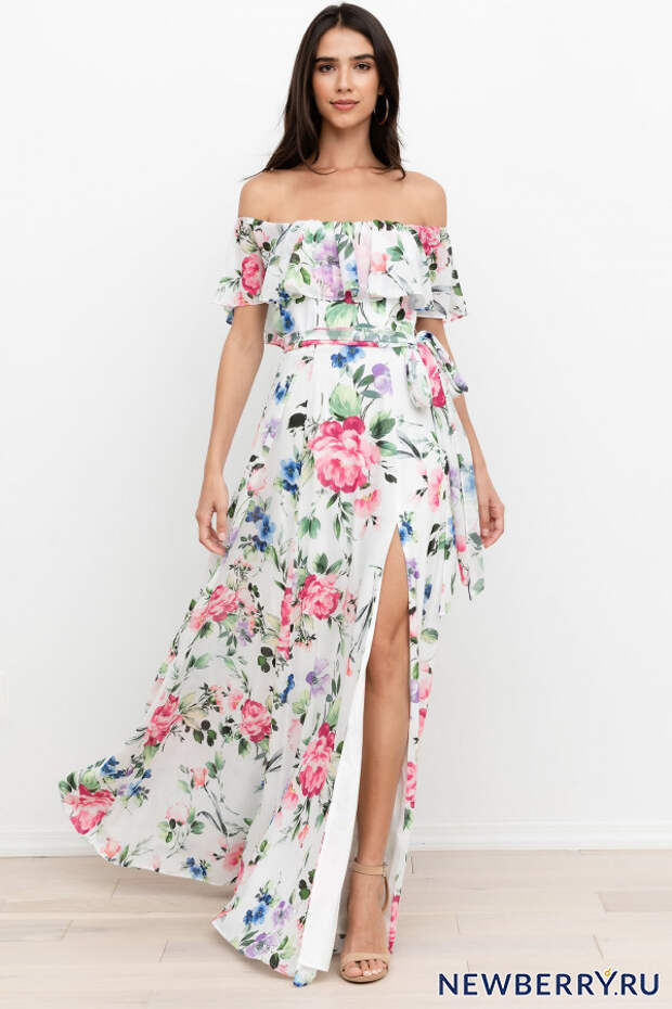 15 платьев в цветочный принт на весну Yumi Kim 2020