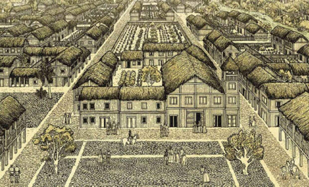 Когда конкистадоры пришли в Колумбию, они выстроили город-крепость