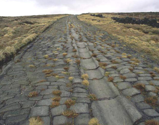 Римские дороги дошли и до наших дней.