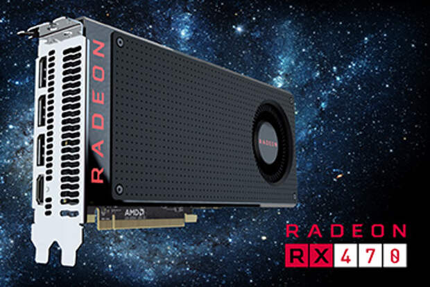 AMD дополняет серию Radeon Rebellion новой видеокартой Radeon RX 470