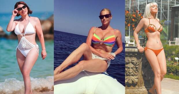 Домашние фото женщин в купальнике