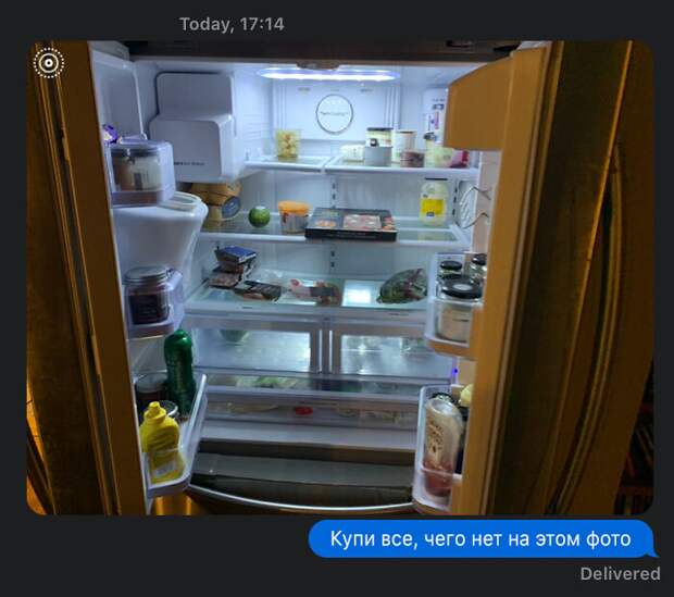 Составил для жены список покупок Составил для жены список покупок