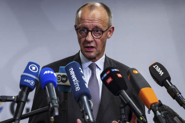 Мерц оценил 50 на 50 шансы изъять замороженные активы России на саммите ЕС