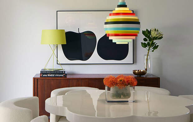 Интерьер столовой от Alison Damonte Design