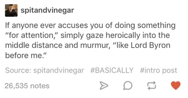 This perfect response for when someone dares stifle you: