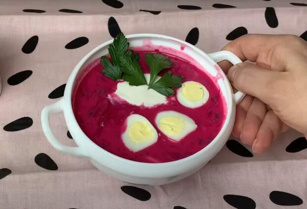 Вместо надоевшей Окрошки. Литовский холодный борщ: настолько вкусный, что готовлю его раз в неделю