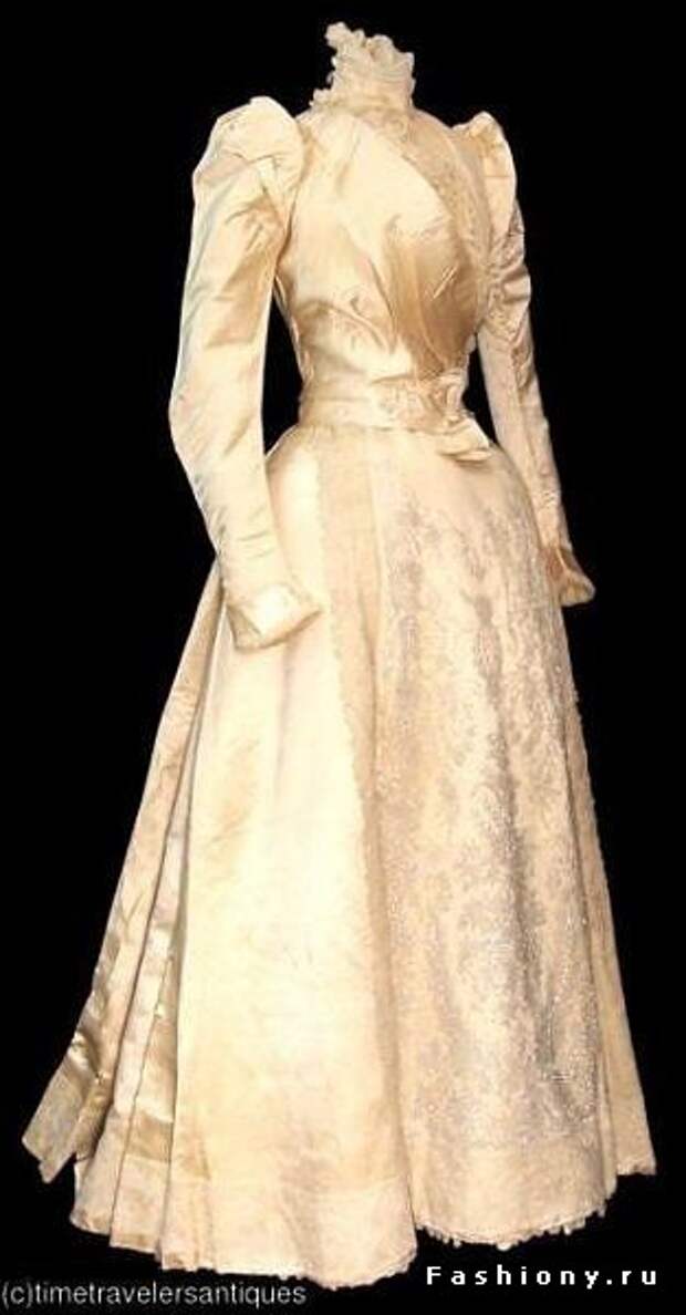 Свадебное платье, Дом моды Уорт, 1891 г.