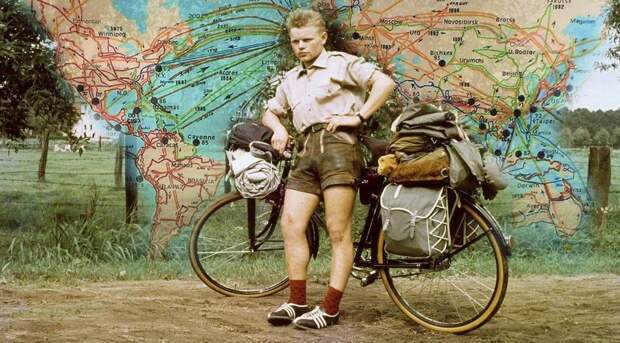 Немец уволился с завода, сел на велосипед и не возвращался домой полвека