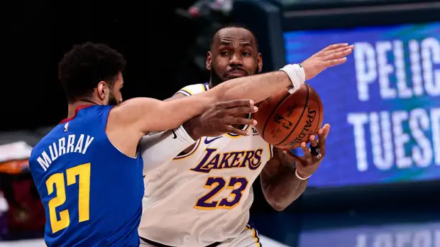 «Денвер» разгромил «Лейкерс» в матче НБА