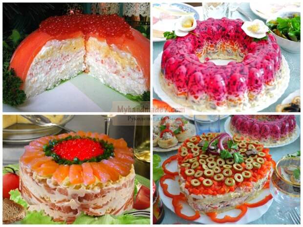Рецепты салатов на Новый 2017 год. ТОП-5 самых вкусных и оригинальных