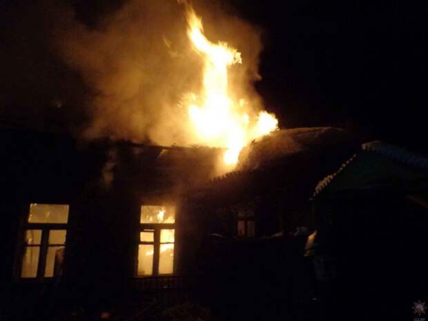 Трагедия под Бобруйском: пенсионер погиб при пожаре в собственном доме.