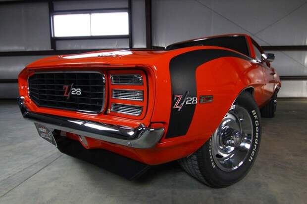 3. 1969 Z28 Chevy Camaro  Muscle, авто, классика, топ10