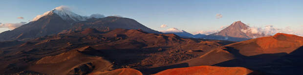 Словно на Марсе чувствуешь себя, когда попадаешь на плато вулкана Толбачик