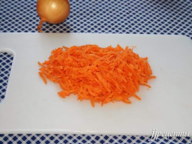 Натертая морковь фото