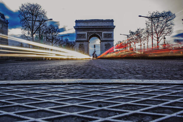 Arc De Triomphe (Light Trails) by Andreas Zacheos on 500px.com