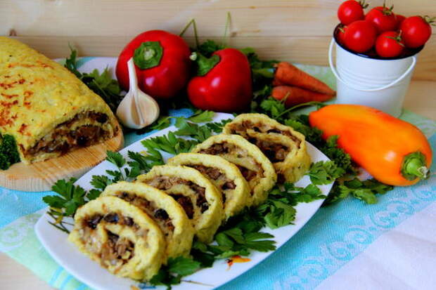 рулет из цукини