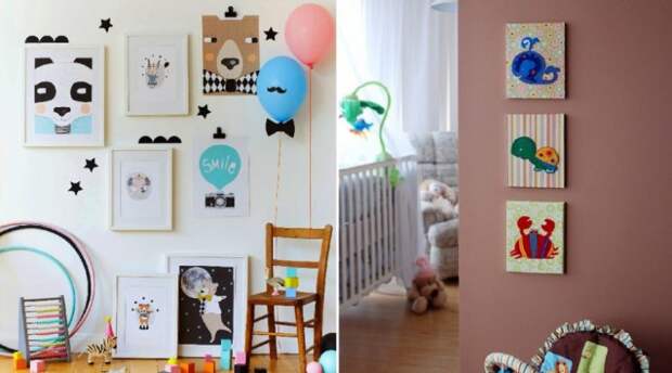Идеи панно для детской комнаты