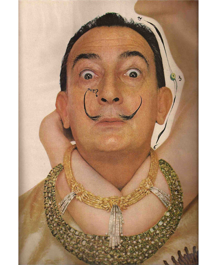 Сальвадор Дали и Довима для Harper’s Bazaar июнь, 1963. Фото: Richard Avedon