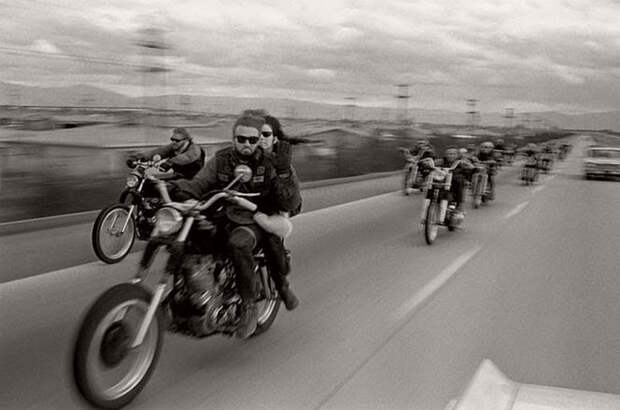 Настоящие байкеры выглядели так 60-е, байкер, контркультура, мотоциклист, ностальгия
