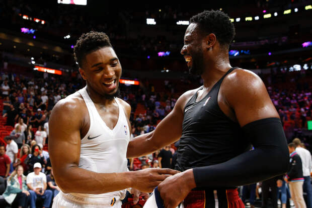 ESPN's Brian Windhorst claims Utah Jazz star Donovan Mitchell may be unhappy with the organization, and that part owner Dwyane Wade is concerned