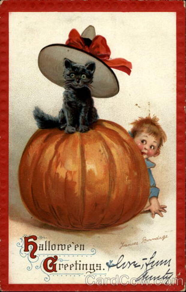 Halloween Greetings Frances Brundage