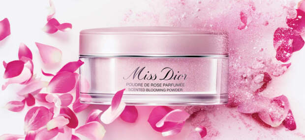 Придает сияние и пахнет розой: парфюмированная пудра в линии Miss Dior идеальна для лета