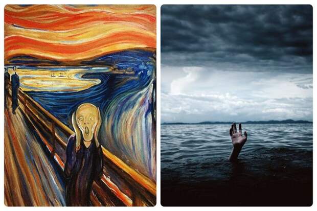 Европейские художники-экспрессионисты, такие как Эдвард Мунк и Эрнст Людвиг Кирхнер, запечатлели суматоху этого внутреннего кризиса. В своих гневных, бурных картинах и гравюрах. Наполненных гневными штрихами ярких цветов и грубо нацарапанными формами.