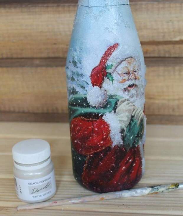Декупаж бутылок своими руками