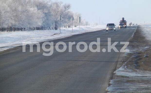 Движение на участке дороги Атырау - Индер открыли