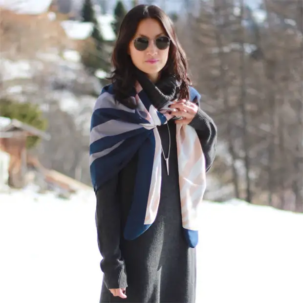 Как красиво завязать платок на шее - 12 способов