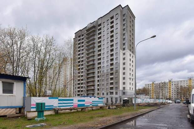 Мэр Москвы оценил ход строительства дома на Тайнинской