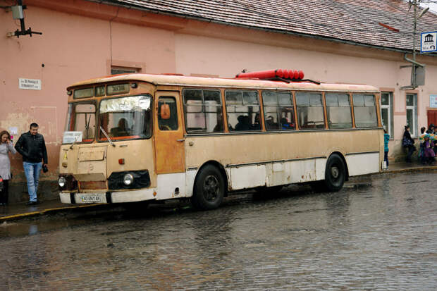 Ода автобусу ЛиАЗ-677 410, ЛиАЗ 677, автобус, окраины, транспорт, эстетика