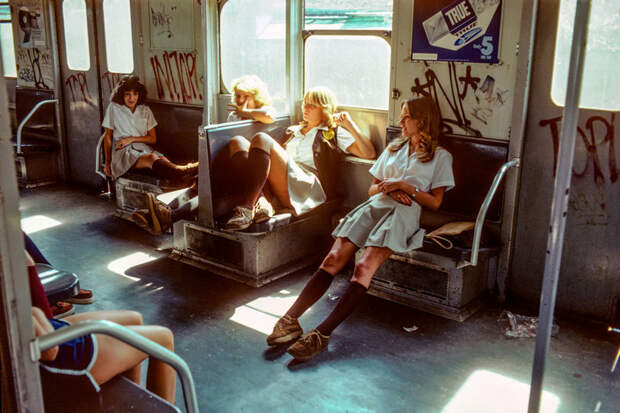 Подземка Нью–Йорка, 1970–е годы, США история, фото