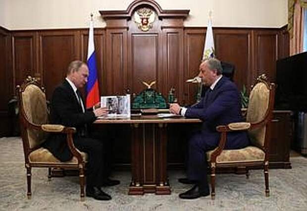 Встреча с губернатором Саратовской области Валерием Радаевым