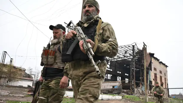 Кадыров показал кадры боев, в которых принимает участие СОБР «Ахмат»