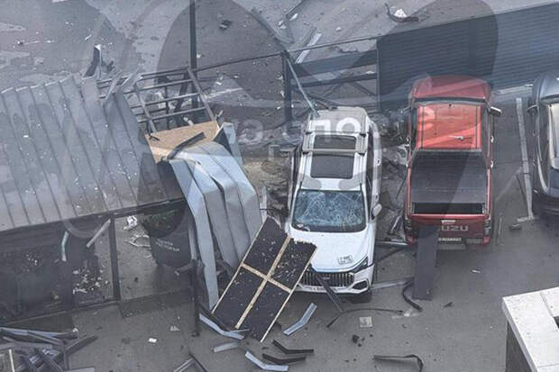 Украинский дрон атаковал территорию отеля, где ночевали игроки футбольного ЦСКА