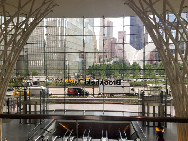 Brookfield Place NYC - Love This Place - What A view - almost surreal 