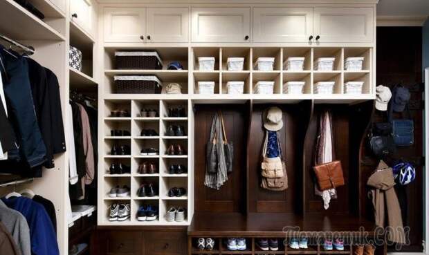 Восхитительные идеи по правильной организации современной гардеробной комнаты