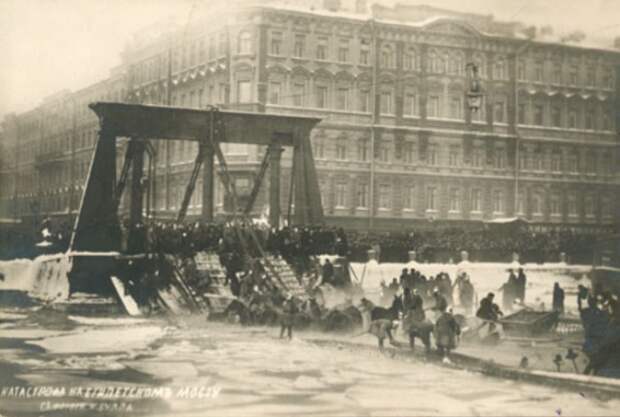 Катастрофа на Египетском мосту, 1905 | Фото: rufact.org