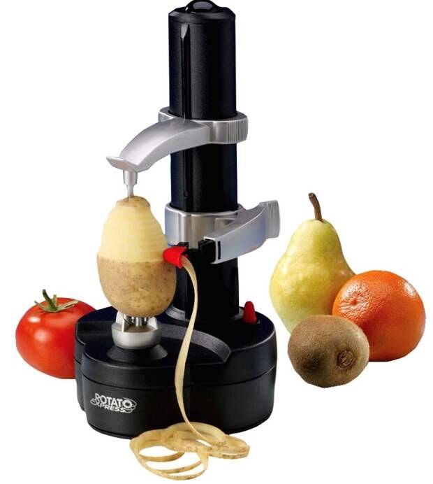 Практичное изобретение для кухни, которое позволит быстро нарезать и почистить овощи и фрукты.