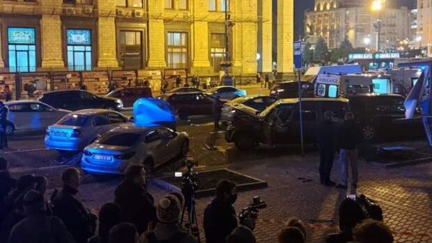 ДТП на Крещатике 30 октября
